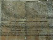 Gutenbergova odpustková listina - Gutenbergovu odpustkovou listinu zakoupila...