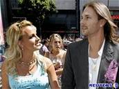 Britney Spears s Kevinem Federlinem v dob, kdy s ním ekala první dít