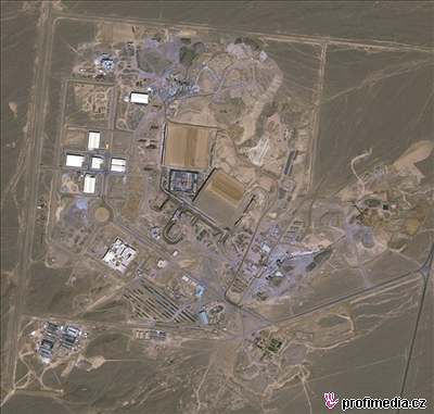 Íránské jaderné zaízení v Natanzu