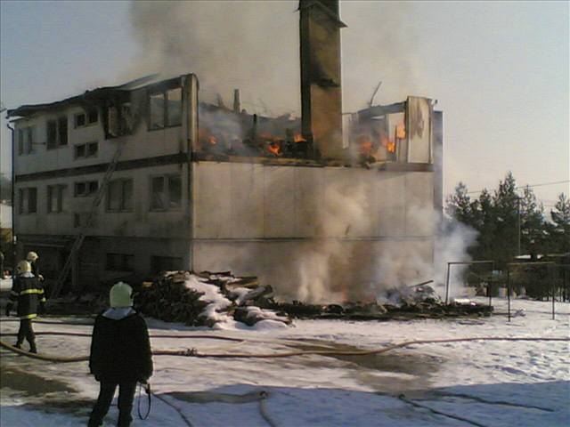 Poár domu ve Zbirohu