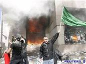 Muslimové zapálili dánskou ambasádu