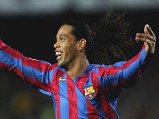 Barcelona - Chelsea: Ronaldinho