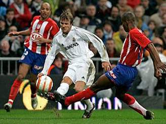 Real Madrid - Atlético Madrid: u míe David Beckham