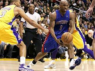 LA Lakers - Detroit: Billups útoí