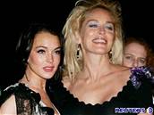 Oscar - Lindsay Lohanová a Sharon Stone