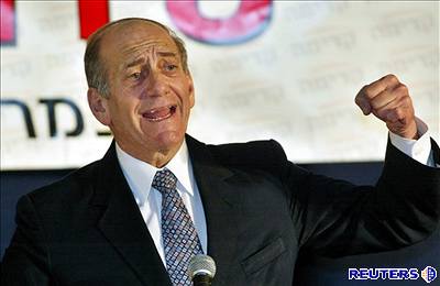 Ehud Olmert, vítz izraelských voleb.