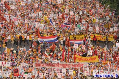 Demonstrace v Thaisku