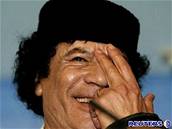 Libyjský vdce Muammar Kaddáfí