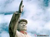 Mao Ce-tung mohl ke konci ivota pohodln leet pouze na levé stran.