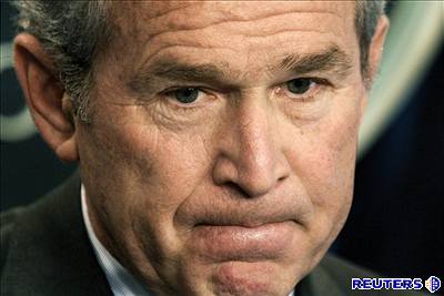 Prezident Bush vedl diskrétní diskuse o plánech na zásah proti Íránu nejen s poslanci. Ilustraní foto