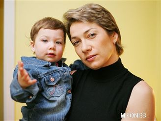 Iva Velkov s Valentinkou