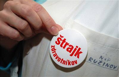 Sloventí zdravotníci chystají ukonení stávky. Ilustraní foto