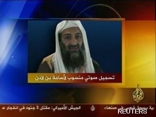 Al-Kajda chodí astji na veejnost. Na tetí nahrávce za poslední dobu se bin Ládin objevuje jen akusticky - jako kopie ze starích záznam. Ilustraní foto