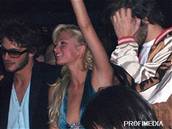 Paris Hiltonová a její pítel Stavros Niarchos na oslav jeho 21. narozenin.