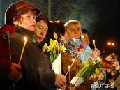 Tisíce lidí na Ukrajin vzpomínaly na 20. výroí ernobylské tragédie