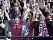 Haearts mají Skotský pohár, uprost�ed Skácel