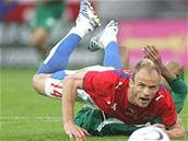 �esko - Saúdská Arábie: Jarolím faulován