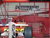 Schumacherovo auto v garái