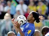 Trénink fotbalist Brazílie