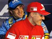 Schumacher a Alonso s smvem
