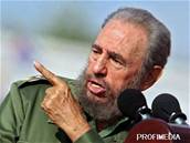 Kubánský prezident Fidel Castro