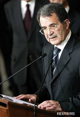 Romano Prodi poprvé promluvil v Senátu