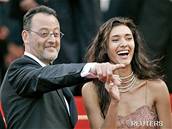 Cannes 2006 - Jean Reno s manelkou Nathálií