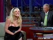 Britney Spearsová a David Letterman