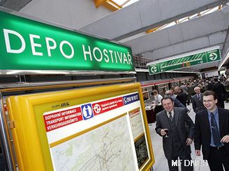 Nová stanice Depo Hostivař