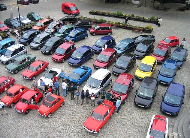 Sraz Fiat Multipla (Tábor, kvten 2006)