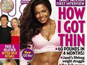 Opt tíhlá Janet Jacksonová na stránkách magazínu US Weekly 