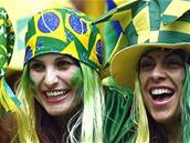 Brazílie je tam taky. Rio podpoili fotbalisté i jejich fanouci. Ilustraní foto.