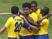 Radost fotbalist Ekvádoru