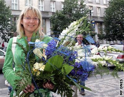 Celou dobu jsem jen ertovala, tvrdila po poadu Pavla Topolánková