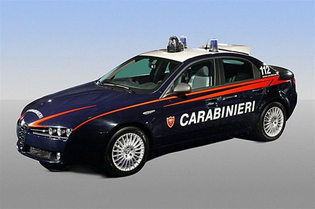 Alfa Romeo 159 italských karabiník - Gazela