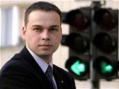 Petr legr, devtadvacetiletý kandidát Strany zelených na post ministra dopravy