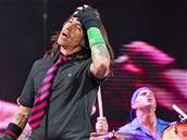 Red Hot Chili Peppers v Praze - Anthony Kiedis a Chad Smith