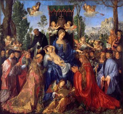 Albrecht Dürer - Rencová slavnost