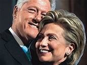 Bill Clinton a jeho ena Hillary