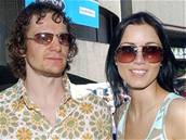 Patrik Eliá� a jeho p�ítelkyn� Petra Voláková