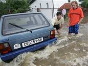Povodn v eskm Krumlov 