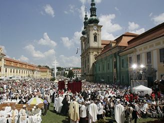 Na mi u pleitosti pouti ve Velehrad se selo na 30 tisc lid.