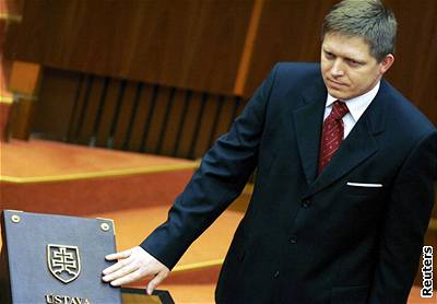 Slovenský premiér Robert Fico Paroubka ped volbami výrazn podporoval