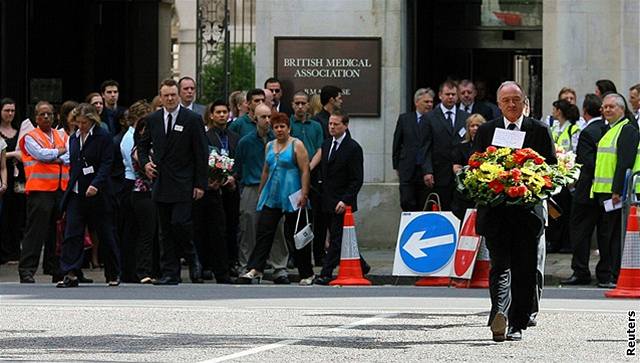 Starosta Londýna Ken Livingstone uctil památku obtí teroru