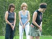 MFF KV 2006 - golf Kráska v nesnázích - Anna Geislerová s rodinou