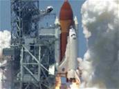 Raketoplán Discovery startuje z floridského Mysu Canaveral