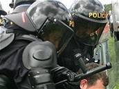 Policie technae rozehnala bez vtích problém. Ilustraní foto