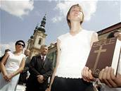 Na m�i u p�íle�itosti pouti ve Velehrad� se se�lo na 30 tisíc lidí.