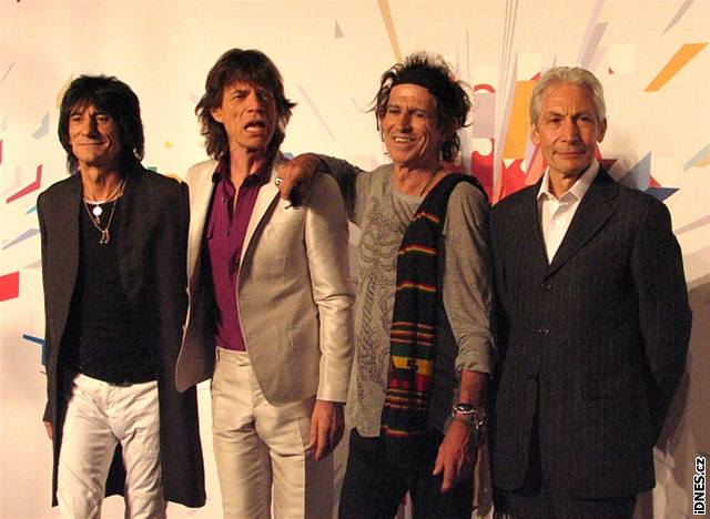 Rolling Stones - tiskovka v Milán