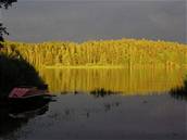 Stakovsk rybnk u Chlumu u Tebon se pipravuje na veern bouku